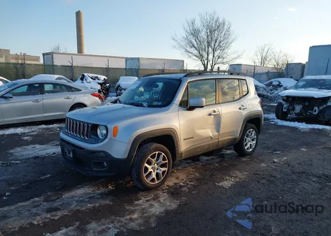2016 Jeep Renegade Latitude z USA, uszkodzony, nr VIN ZACCJBBT1GPD16265